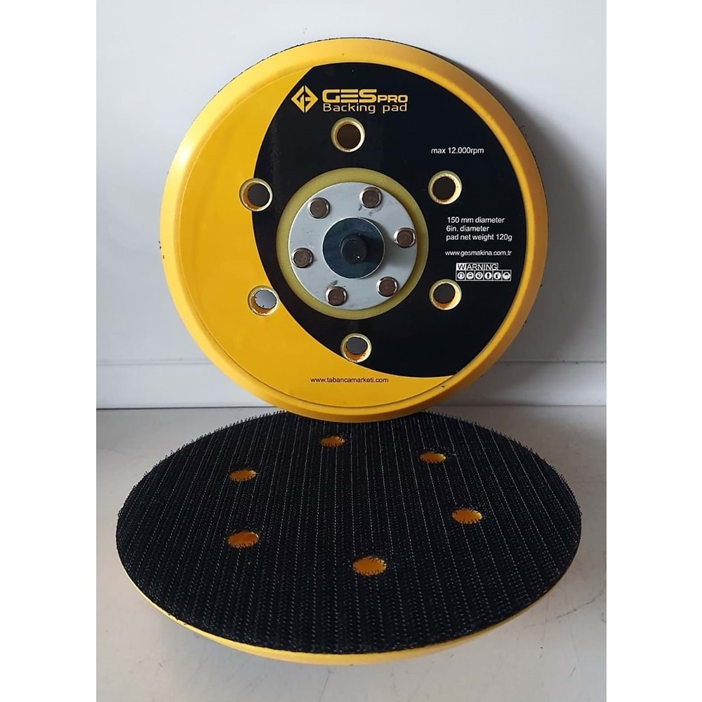 Ges Pro 150 mm 6PV6 Zımpara Makinası Tabanı