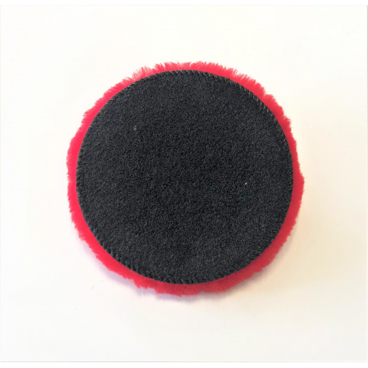 MAGİC 160 MM WOOL PAD & KIRMIZI 1603R POST PASTA KEÇESİ - ( ORBİTAL + ROTARY ) 17MM TÜY BOYU