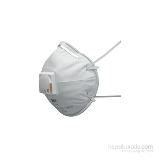 3M C111 Ventilli Konik Toz ve Sis Maskesi FFP1 (10'lu Paket)