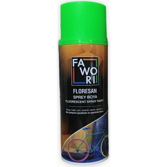 Fawori Floresan Sprey Boya Yeşil 400 ml